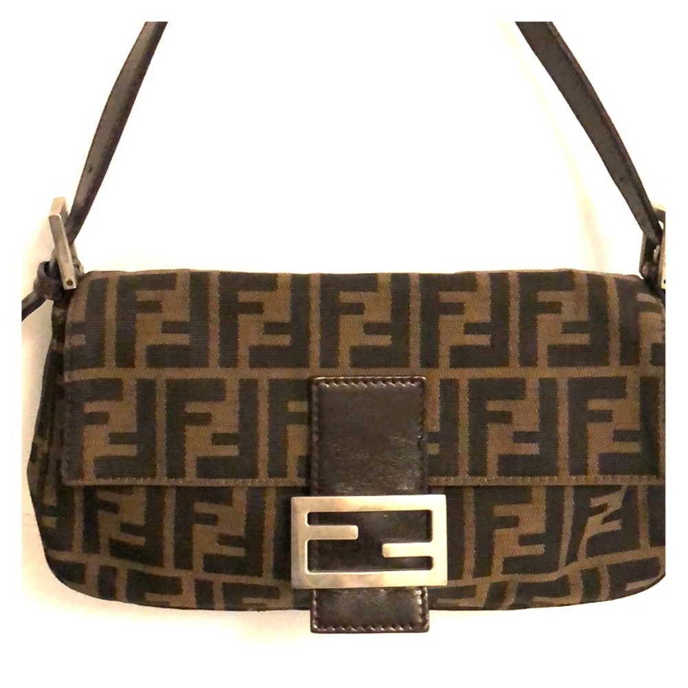 FENDI Clutch Shoulder Bag Handbag
